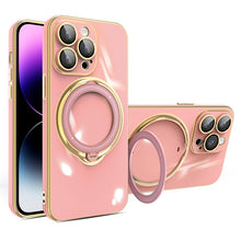 Load image into Gallery viewer, Multifunction Electroplating MagSafe Holder Phone Case, For iPhone 15 Pro Max, For iPhone 15 Pro, For iPhone 15 Plus, For iPhone 15, For iPhone 14 Plus, For iPhone 14, For iPhone 14 Pro, For iPhone 14 Pro Max