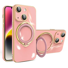 Load image into Gallery viewer, Multifunction Electroplating MagSafe Holder Phone Case, For iPhone 15 Pro Max, For iPhone 15 Pro, For iPhone 15 Plus, For iPhone 15, For iPhone 14 Plus, For iPhone 14, For iPhone 14 Pro, For iPhone 14 Pro Max