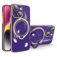 Load image into Gallery viewer, Multifunction Electroplating MagSafe Holder Phone Case, For iPhone 15 Pro Max, For iPhone 15 Pro, For iPhone 15 Plus, For iPhone 15, For iPhone 14 Plus, For iPhone 14, For iPhone 14 Pro, For iPhone 14 Pro Max