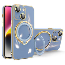 Load image into Gallery viewer, Multifunction Electroplating MagSafe Holder Phone Case, For iPhone 15 Pro Max, For iPhone 15 Pro, For iPhone 15 Plus, For iPhone 15, For iPhone 14 Plus, For iPhone 14, For iPhone 14 Pro, For iPhone 14 Pro Max