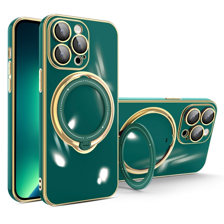 Multifunction Electroplating MagSafe Holder Phone Case, For iPhone SE 2022 / 2020 / 8 / 7, For iPhone 13 Pro Max, For iPhone 13 Pro, For iPhone 13, For iPhone 12, For iPhone 12 Pro Max, For iPhone 11 Pro Max, For iPhone 11
