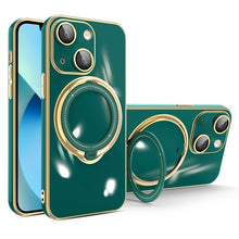 Load image into Gallery viewer, Multifunction Electroplating MagSafe Holder Phone Case, For iPhone SE 2022 / 2020 / 8 / 7, For iPhone 13 Pro Max, For iPhone 13 Pro, For iPhone 13, For iPhone 12, For iPhone 12 Pro Max, For iPhone 11 Pro Max, For iPhone 11