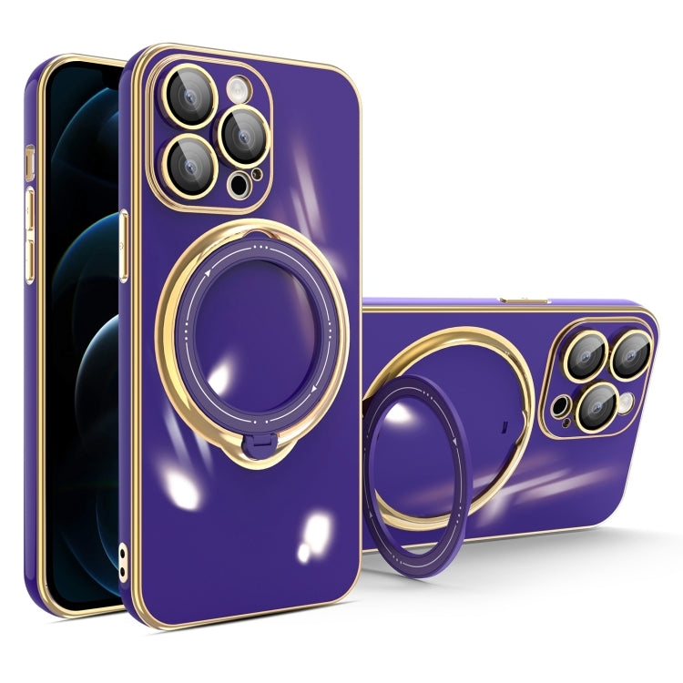 Multifunction Electroplating MagSafe Holder Phone Case, For iPhone SE 2022 / 2020 / 8 / 7, For iPhone 13 Pro Max, For iPhone 13 Pro, For iPhone 13, For iPhone 12, For iPhone 12 Pro Max, For iPhone 12 Pro, For iPhone 11 Pro Max