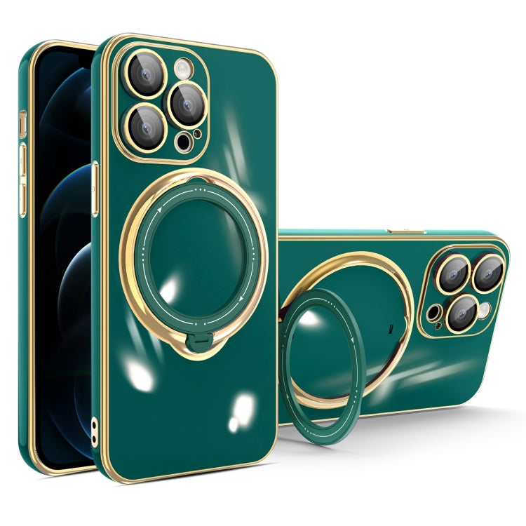 Multifunction Electroplating MagSafe Holder Phone Case, For iPhone SE 2022 / 2020 / 8 / 7, For iPhone 13 Pro Max, For iPhone 13 Pro, For iPhone 13, For iPhone 12, For iPhone 12 Pro Max, For iPhone 12 Pro, For iPhone 11 Pro Max