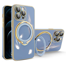 Load image into Gallery viewer, Multifunction Electroplating MagSafe Holder Phone Case, For iPhone SE 2022 / 2020 / 8 / 7, For iPhone 13 Pro Max, For iPhone 13 Pro, For iPhone 13, For iPhone 12, For iPhone 12 Pro Max, For iPhone 12 Pro, For iPhone 11 Pro Max