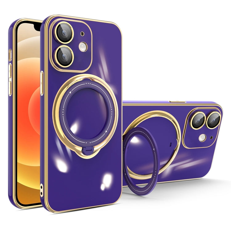 Multifunction Electroplating MagSafe Holder Phone Case, For iPhone SE 2022 / 2020 / 8 / 7, For iPhone 13 Pro Max, For iPhone 13 Pro, For iPhone 13, For iPhone 12, For iPhone 12 Pro Max, For iPhone 12 Pro, For iPhone 11 Pro Max