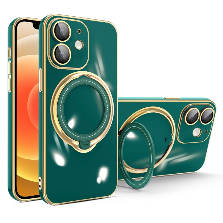 Multifunction Electroplating MagSafe Holder Phone Case, For iPhone SE 2022 / 2020 / 8 / 7, For iPhone 13 Pro Max, For iPhone 13 Pro, For iPhone 13, For iPhone 12, For iPhone 12 Pro Max, For iPhone 12 Pro, For iPhone 11 Pro Max