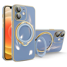 Load image into Gallery viewer, Multifunction Electroplating MagSafe Holder Phone Case, For iPhone SE 2022 / 2020 / 8 / 7, For iPhone 13 Pro Max, For iPhone 13 Pro, For iPhone 13, For iPhone 12, For iPhone 12 Pro Max, For iPhone 12 Pro, For iPhone 11 Pro Max