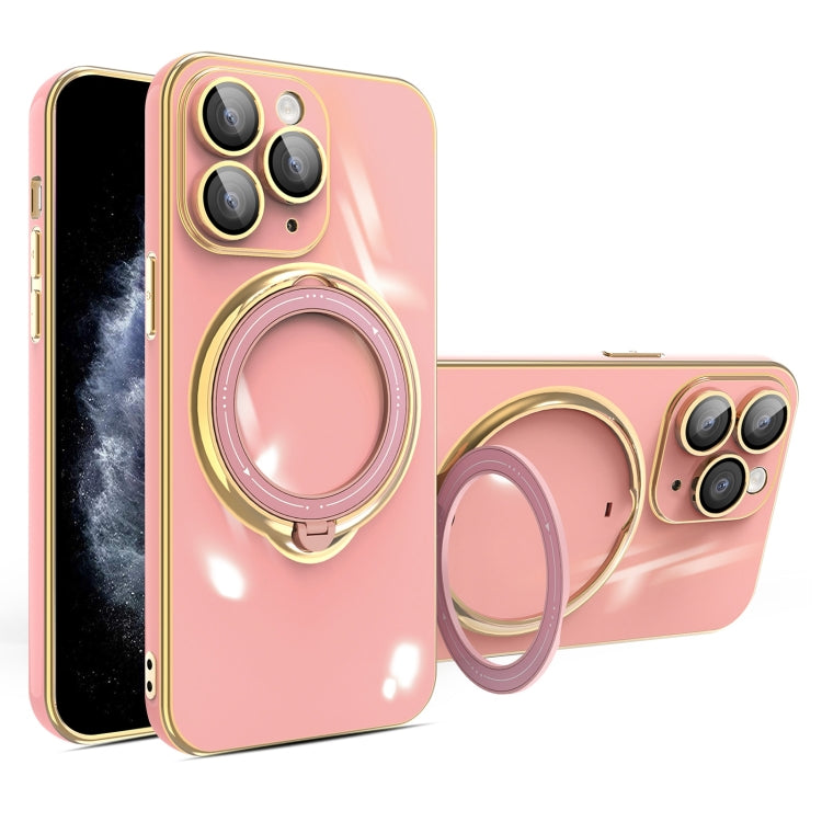 Multifunction Electroplating MagSafe Holder Phone Case, For iPhone 11 Pro, For iPhone XS / X, For iPhone XR, For iPhone XS Max, For iPhone 8 Plus / 7 Plus