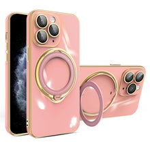 Load image into Gallery viewer, Multifunction Electroplating MagSafe Holder Phone Case, For iPhone 11 Pro, For iPhone XS / X, For iPhone XR, For iPhone XS Max, For iPhone 8 Plus / 7 Plus