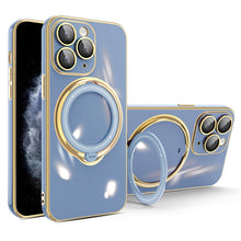 Load image into Gallery viewer, Multifunction Electroplating MagSafe Holder Phone Case, For iPhone 11 Pro, For iPhone XS / X, For iPhone XR, For iPhone XS Max, For iPhone 8 Plus / 7 Plus