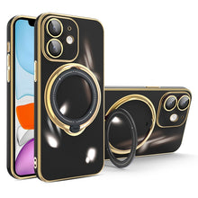 Load image into Gallery viewer, Multifunction Electroplating MagSafe Holder Phone Case, For iPhone 11, For iPhone 11 Pro, For iPhone XS / X, For iPhone XR, For iPhone XS Max, For iPhone 8 Plus / 7 Plus