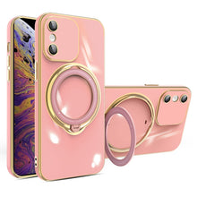 Load image into Gallery viewer, Multifunction Electroplating MagSafe Holder Phone Case, For iPhone 11 Pro, For iPhone XS / X, For iPhone XR, For iPhone XS Max, For iPhone 8 Plus / 7 Plus