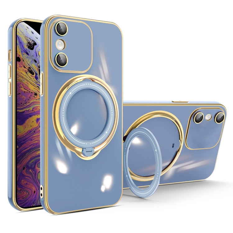 Multifunction Electroplating MagSafe Holder Phone Case, For iPhone 11 Pro, For iPhone XS / X, For iPhone XR, For iPhone XS Max, For iPhone 8 Plus / 7 Plus
