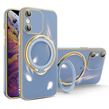Load image into Gallery viewer, Multifunction Electroplating MagSafe Holder Phone Case, For iPhone 11 Pro, For iPhone XS / X, For iPhone XR, For iPhone XS Max, For iPhone 8 Plus / 7 Plus