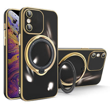 Load image into Gallery viewer, Multifunction Electroplating MagSafe Holder Phone Case, For iPhone 11 Pro, For iPhone XS / X, For iPhone XR, For iPhone XS Max, For iPhone 8 Plus / 7 Plus
