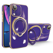 Load image into Gallery viewer, Multifunction Electroplating MagSafe Holder Phone Case, For iPhone 11 Pro, For iPhone XS / X, For iPhone XR, For iPhone XS Max, For iPhone 8 Plus / 7 Plus