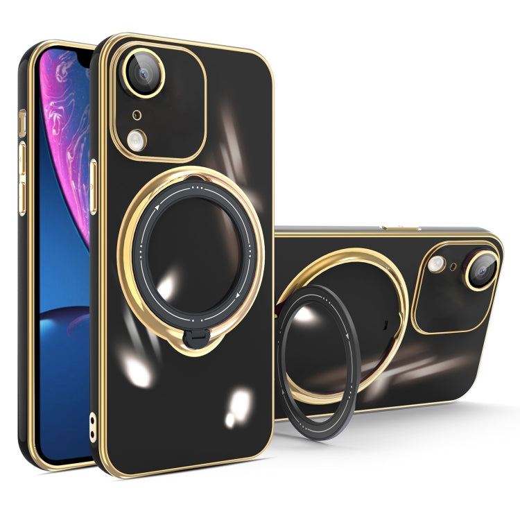 Multifunction Electroplating MagSafe Holder Phone Case, For iPhone 11 Pro, For iPhone XS / X, For iPhone XR, For iPhone XS Max, For iPhone 8 Plus / 7 Plus