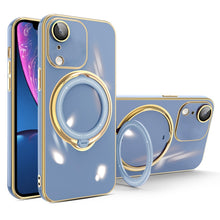Load image into Gallery viewer, Multifunction Electroplating MagSafe Holder Phone Case, For iPhone 11 Pro, For iPhone XS / X, For iPhone XR, For iPhone XS Max, For iPhone 8 Plus / 7 Plus
