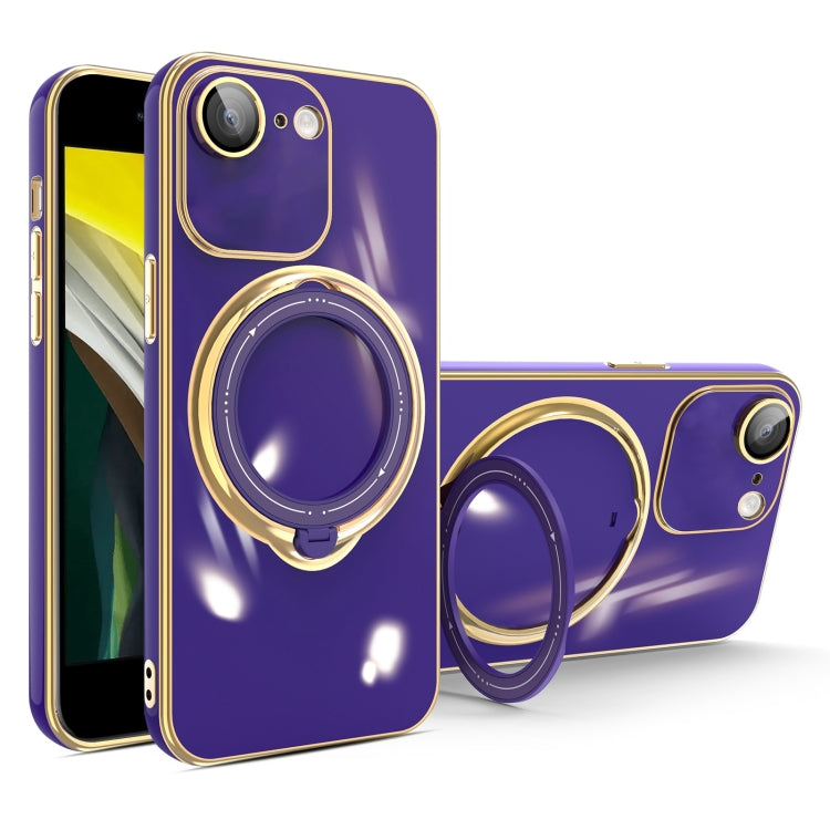 Multifunction Electroplating MagSafe Holder Phone Case, For iPhone SE 2022 / 2020 / 8 / 7, For iPhone 13 Pro Max, For iPhone 13 Pro, For iPhone 13, For iPhone 12, For iPhone 12 Pro Max, For iPhone 11 Pro Max, For iPhone 11