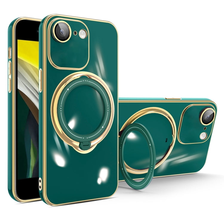 Multifunction Electroplating MagSafe Holder Phone Case, For iPhone SE 2022 / 2020 / 8 / 7, For iPhone 13 Pro Max, For iPhone 13 Pro, For iPhone 13, For iPhone 12, For iPhone 12 Pro Max, For iPhone 11 Pro Max, For iPhone 11