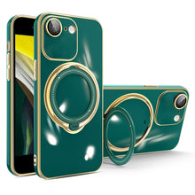 Load image into Gallery viewer, Multifunction Electroplating MagSafe Holder Phone Case, For iPhone SE 2022 / 2020 / 8 / 7, For iPhone 13 Pro Max, For iPhone 13 Pro, For iPhone 13, For iPhone 12, For iPhone 12 Pro Max, For iPhone 11 Pro Max, For iPhone 11