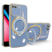 Load image into Gallery viewer, Multifunction Electroplating MagSafe Holder Phone Case, For iPhone 11, For iPhone 11 Pro, For iPhone XS / X, For iPhone XR, For iPhone XS Max, For iPhone 8 Plus / 7 Plus