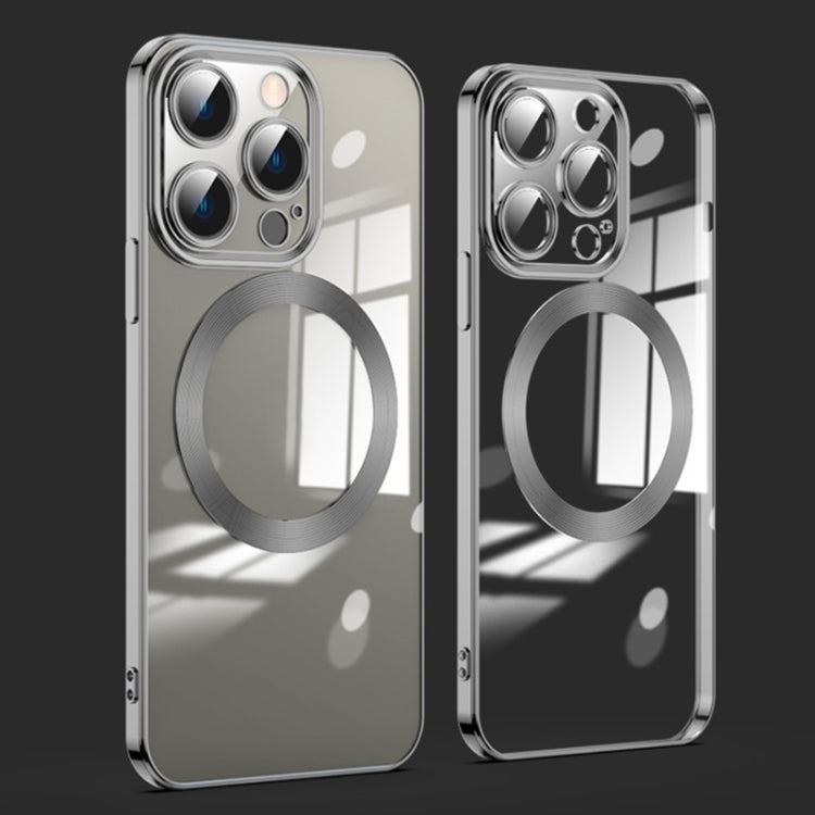 Lens Protector MagSafe Electroplated Phone Case, For iPhone 15 Pro Max, For iPhone 15 Pro, For iPhone 15 Plus, For iPhone 15