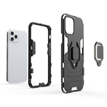 Load image into Gallery viewer, Shockproof PC + TPU Protective Case with Magnetic Ring Holder, For iPhone 12 / 12 Pro, For iPhone 12 Pro Max