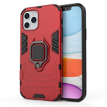 Load image into Gallery viewer, Shockproof PC + TPU Protective Case with Magnetic Ring Holder, For iPhone 12 / 12 Pro, For iPhone 12 Pro Max
