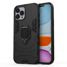 Load image into Gallery viewer, Shockproof PC + TPU Protective Case with Magnetic Ring Holder, For iPhone 12 / 12 Pro, For iPhone 12 Pro Max