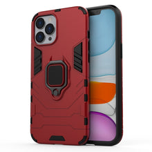 Load image into Gallery viewer, Shockproof PC + TPU Protective Case with Magnetic Ring Holder, For iPhone 12 / 12 Pro, For iPhone 12 Pro Max