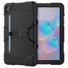 Load image into Gallery viewer, For Samsung Galaxy Tab S6 Lite P610 Shockproof Colorful Silicon + PC Protective Case with Holder &amp; Pen Slot