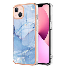 Load image into Gallery viewer, Electroplating Marble Dual-side IMD Phone Case, For iPhone 16 Pro Max, For iPhone 16 Pro, For iPhone 16 Plus, For iPhone 16, For iPhone 15 Pro Max, For iPhone 15 Pro, For iPhone 15 Plus, For iPhone 15
