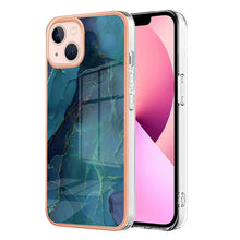 Load image into Gallery viewer, Electroplating Marble Dual-side IMD Phone Case, For iPhone 16 Pro Max, For iPhone 16 Pro, For iPhone 16 Plus, For iPhone 16, For iPhone 15 Pro Max, For iPhone 15 Pro, For iPhone 15 Plus, For iPhone 15