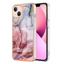 Load image into Gallery viewer, Electroplating Marble Dual-side IMD Phone Case, For iPhone 16 Pro Max, For iPhone 16 Pro, For iPhone 16 Plus, For iPhone 16, For iPhone 15 Pro Max, For iPhone 15 Pro, For iPhone 15 Plus, For iPhone 15