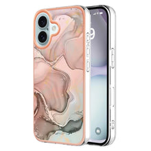 Load image into Gallery viewer, Electroplating Marble Dual-side IMD Phone Case, For iPhone 16 Pro Max, For iPhone 16 Pro, For iPhone 16 Plus, For iPhone 16, For iPhone 15 Pro Max, For iPhone 15 Pro, For iPhone 15 Plus, For iPhone 15