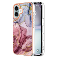 Load image into Gallery viewer, Electroplating Marble Dual-side IMD Phone Case, For iPhone 16 Pro Max, For iPhone 16 Pro, For iPhone 16 Plus, For iPhone 16, For iPhone 15 Pro Max, For iPhone 15 Pro, For iPhone 15 Plus, For iPhone 15