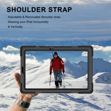 Load image into Gallery viewer, Shockproof Colorful Silicone + PC Protective Case with Holder &amp; Shoulder Strap &amp; Hand Strap &amp; Pen Slot, For Samsung Galaxy Tab S6 Lite P610, For iPad Pro 12.9 2021 / 2020