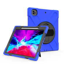 Load image into Gallery viewer, Shockproof Colorful Silicone + PC Protective Case with Holder &amp; Shoulder Strap &amp; Hand Strap &amp; Pen Slot, For Samsung Galaxy Tab S6 Lite P610, For iPad Pro 12.9 2021 / 2020