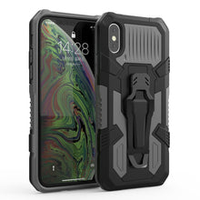 Load image into Gallery viewer, Machine Armor Warrior Shockproof PC + TPU Protective Case, For iPhone X / XS, For iPhone XR, For iPhone XS Max