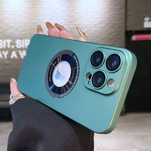 Load image into Gallery viewer, Electroplating Oil Injection Magsafe Magnetic PC Phone Case, For iPhone 13, For iPhone 12, For iPhone 12 Pro Max, For iPhone 12 Pro, For iPhone 11 Pro Max, For iPhone 11