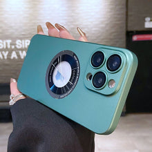 Load image into Gallery viewer, Electroplating Oil Injection Magsafe Magnetic PC Phone Case, For iPhone 13, For iPhone 12, For iPhone 12 Pro Max, For iPhone 12 Pro, For iPhone 11 Pro Max, For iPhone 11