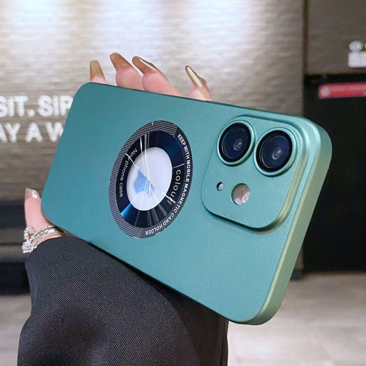 Electroplating Oil Injection Magsafe Magnetic PC Phone Case, For iPhone 13, For iPhone 12, For iPhone 12 Pro Max, For iPhone 12 Pro, For iPhone 11 Pro Max, For iPhone 11