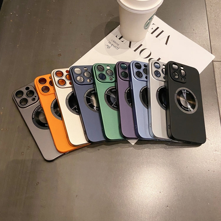 Electroplating Oil Injection Magsafe Magnetic PC Phone Case, For iPhone 13, For iPhone 12, For iPhone 12 Pro Max, For iPhone 12 Pro, For iPhone 11 Pro Max, For iPhone 11