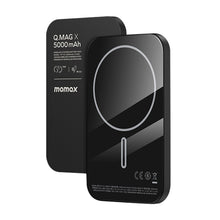Load image into Gallery viewer, MOMAX Q.MAG X Portable Metal Magnetic Wireless Power Bank