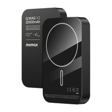 Load image into Gallery viewer, MOMAX Q.MAG X Portable Metal Magnetic Wireless Power Bank