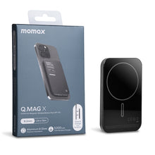 Load image into Gallery viewer, MOMAX Q.MAG X Portable Metal Magnetic Wireless Power Bank