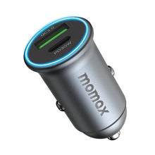 Load image into Gallery viewer, MOMAX UC18 30W Dual Port QC3.0 Car Fast Charger