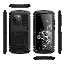 Load image into Gallery viewer, R-JUST Waterproof Shockproof Dustproof Metal + Silicone Protective Case